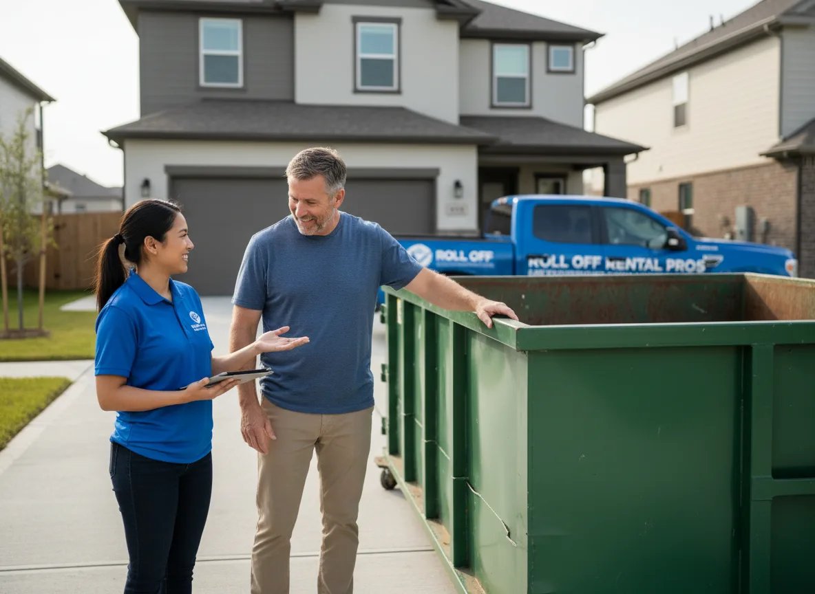Roll Off Dumpster Rental Woodleaf, NC FAQs